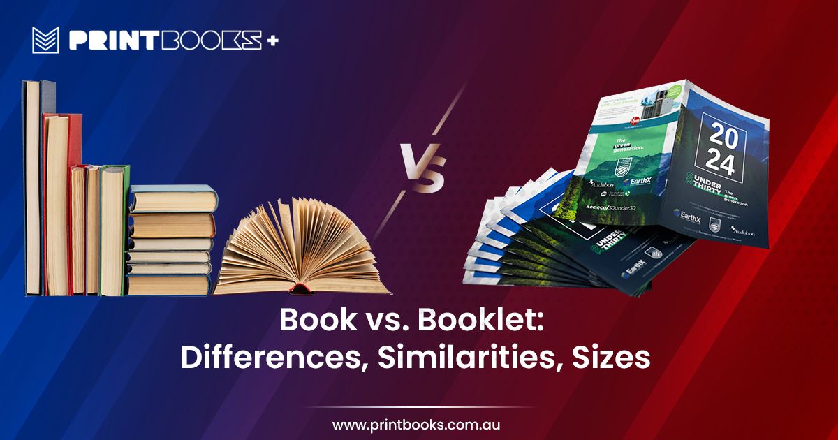 Know the Differences Similarities and Sizes of Book vs Booklet